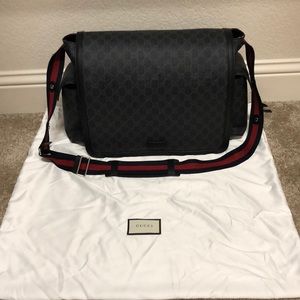 Gucci diaper bag